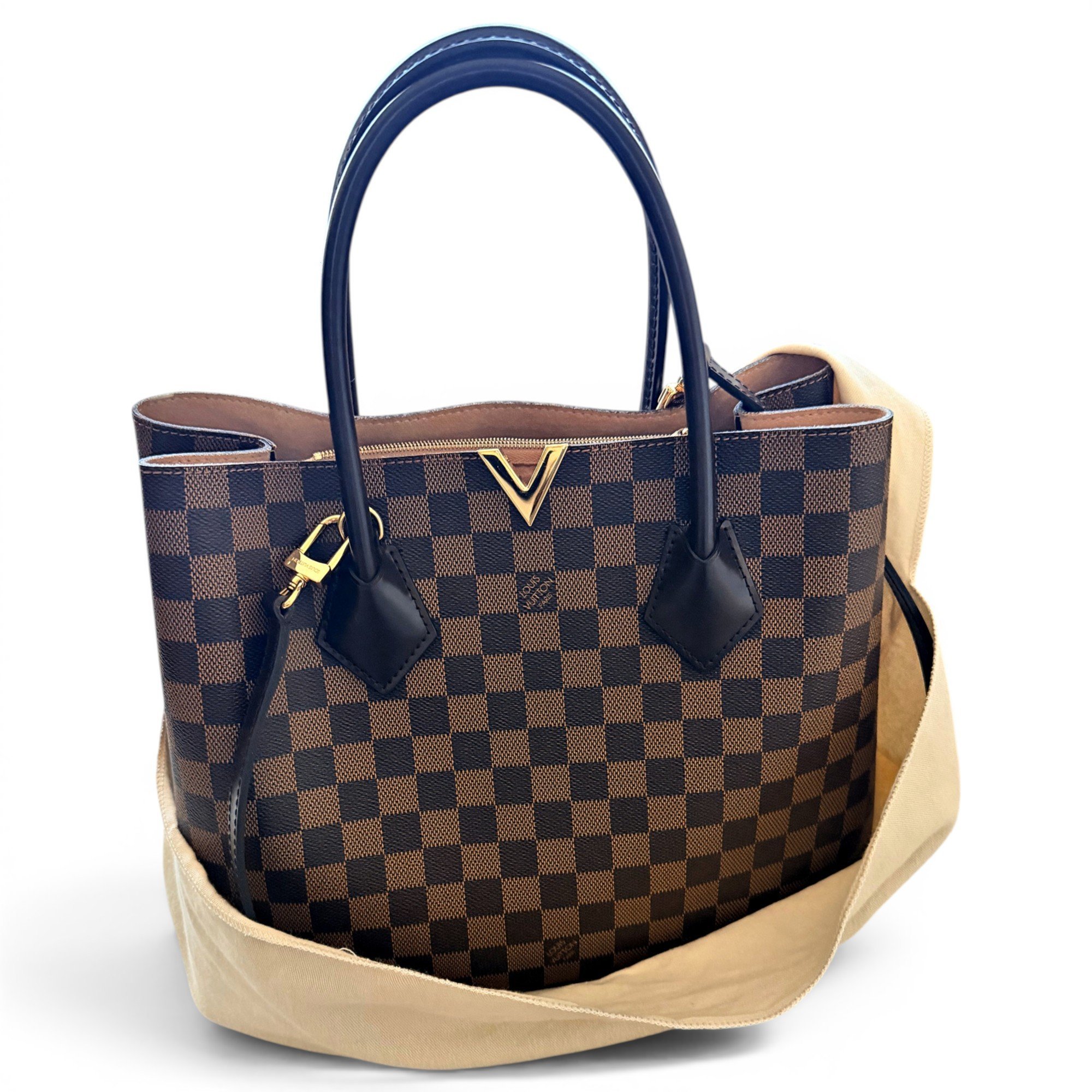 Kensington leather tote