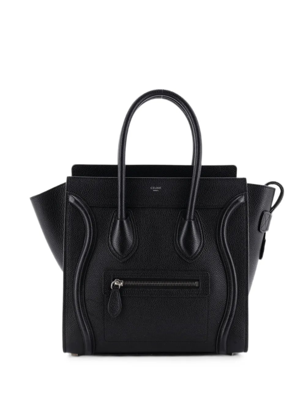 Luggage Bag Grainy Leather Micro tote bag