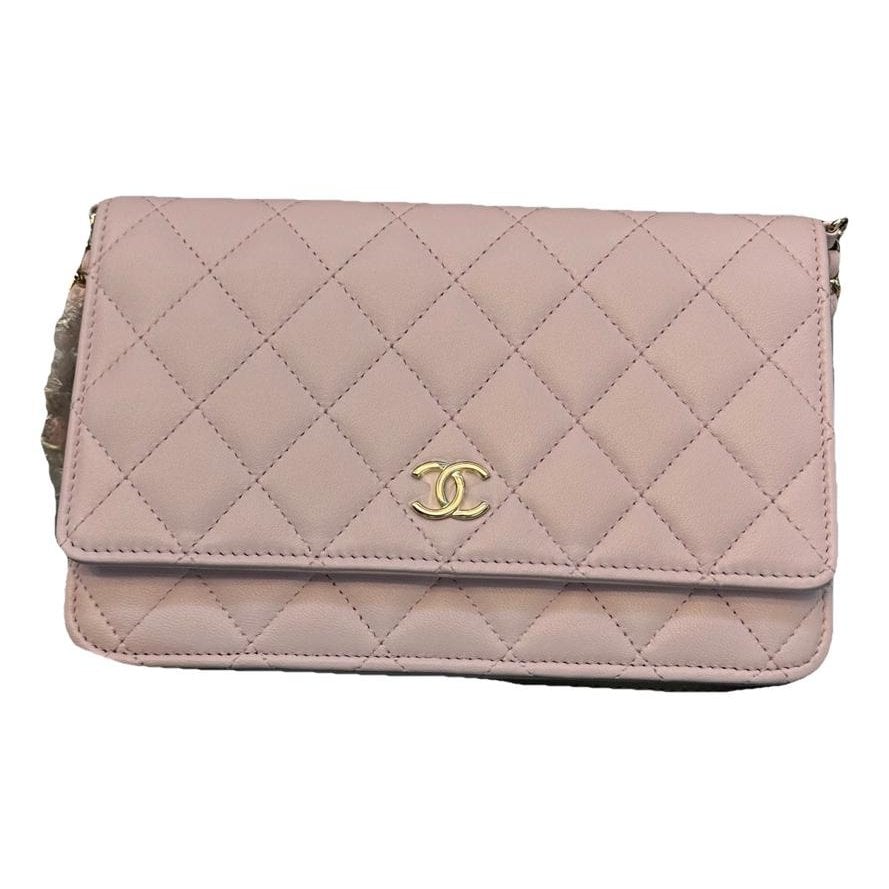 Wallet On Chain Timeless/Classique leather crossbody bag