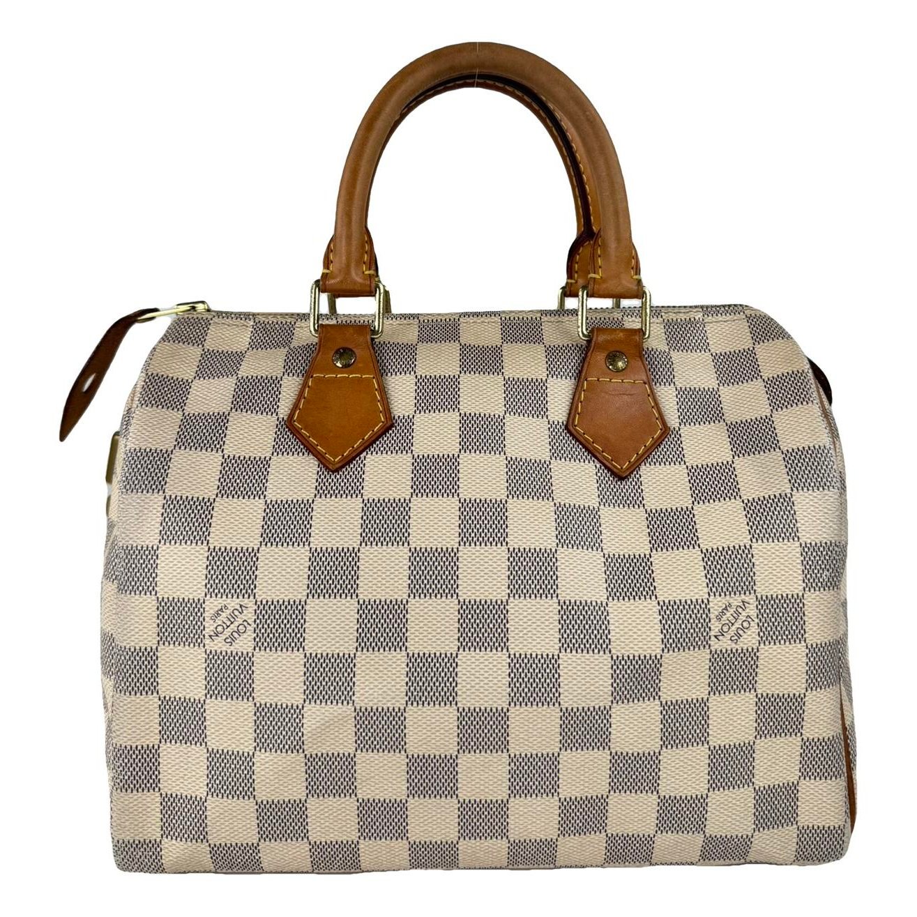 Speedy leather handbag