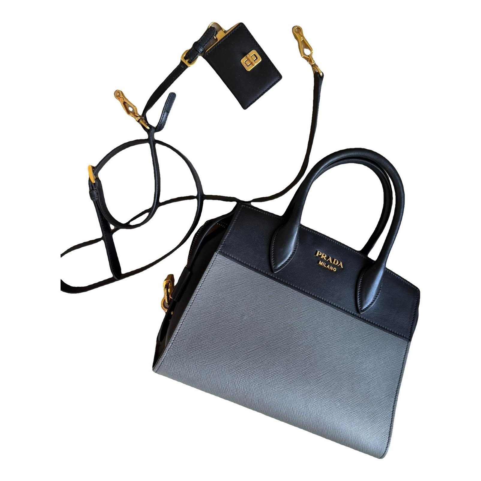 Bibliothèque leather tote