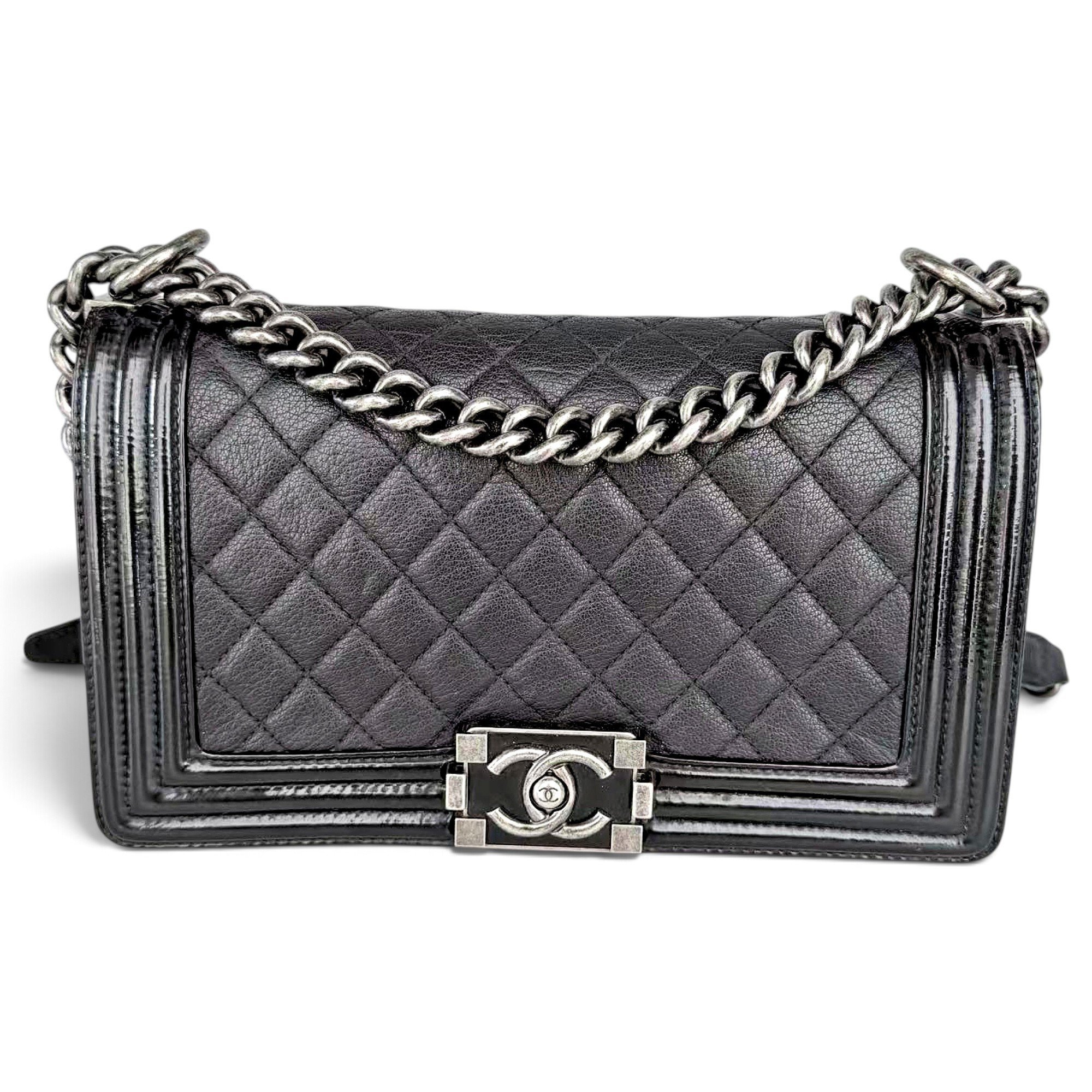 Boy leather handbag