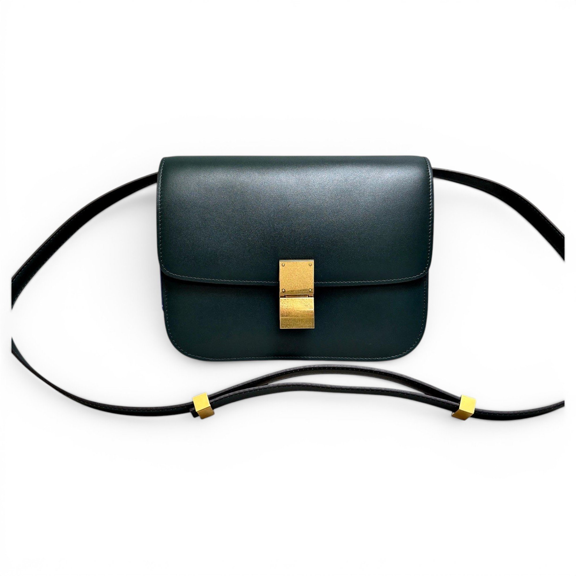 Classic leather handbag