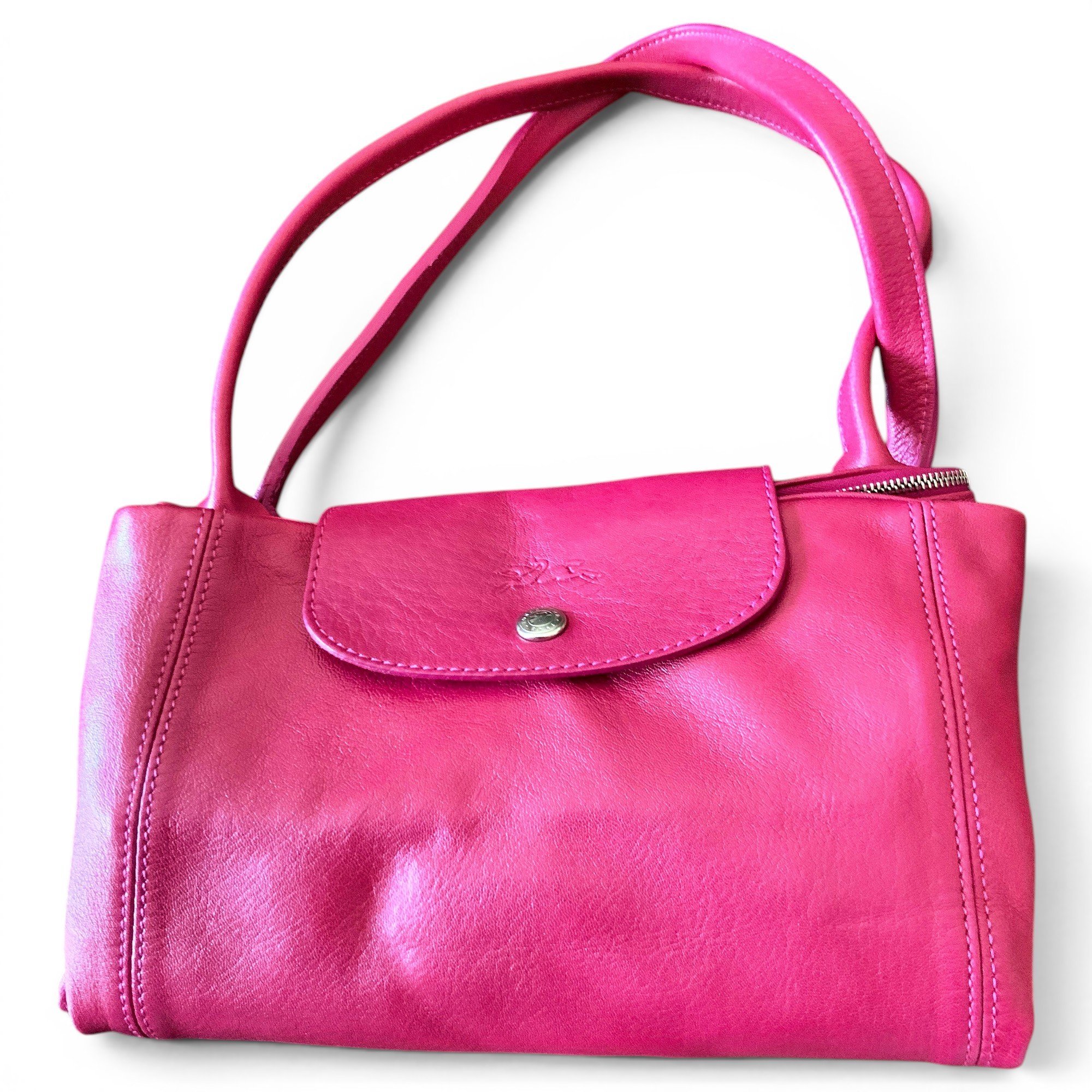 Leather tote
