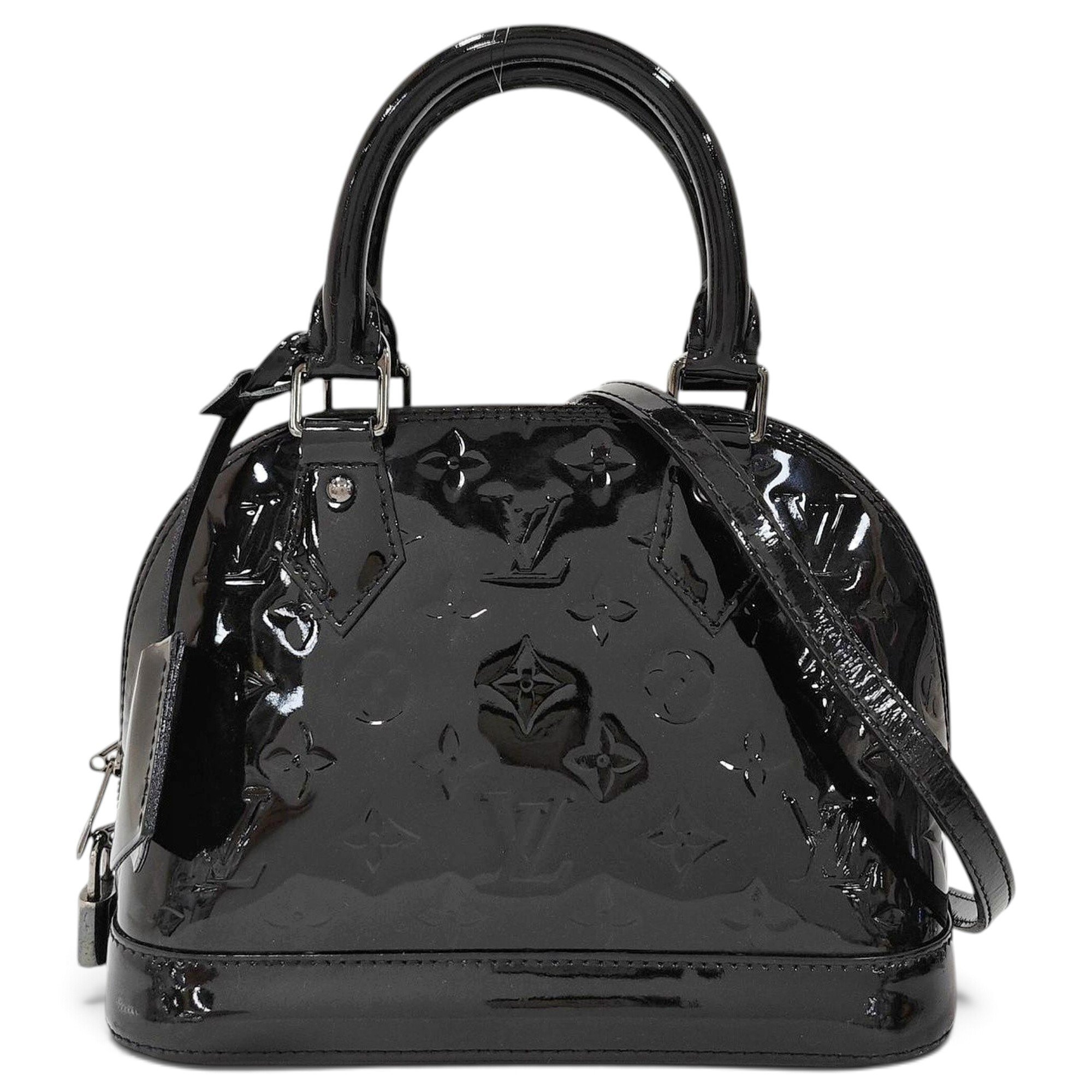 Alma patent leather handbag