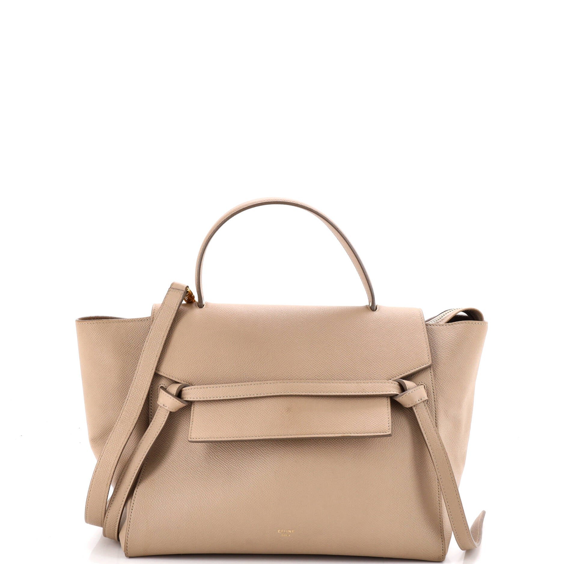 Celine Belt Bag Textured Leather Mini