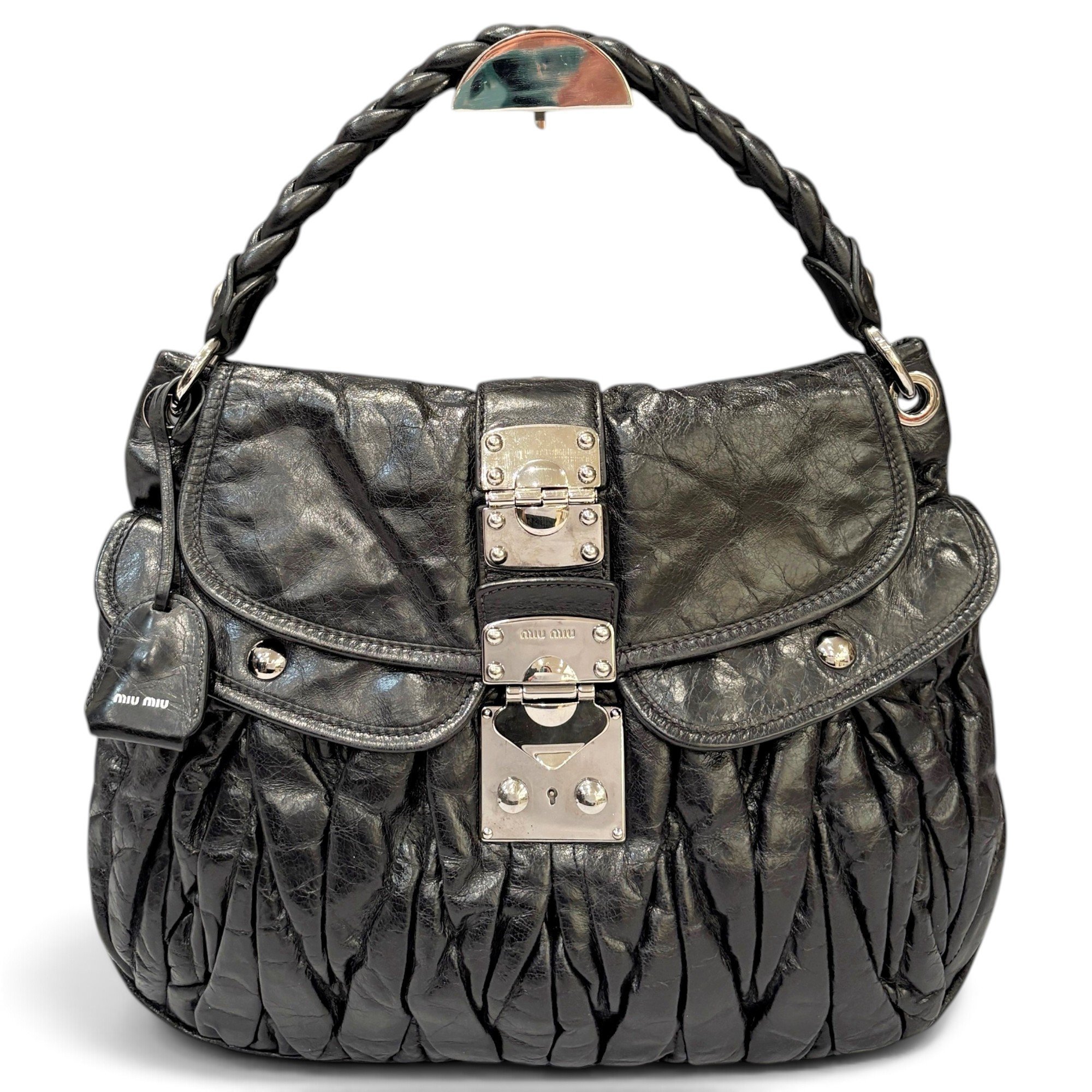 Pony-style calfskin handbag