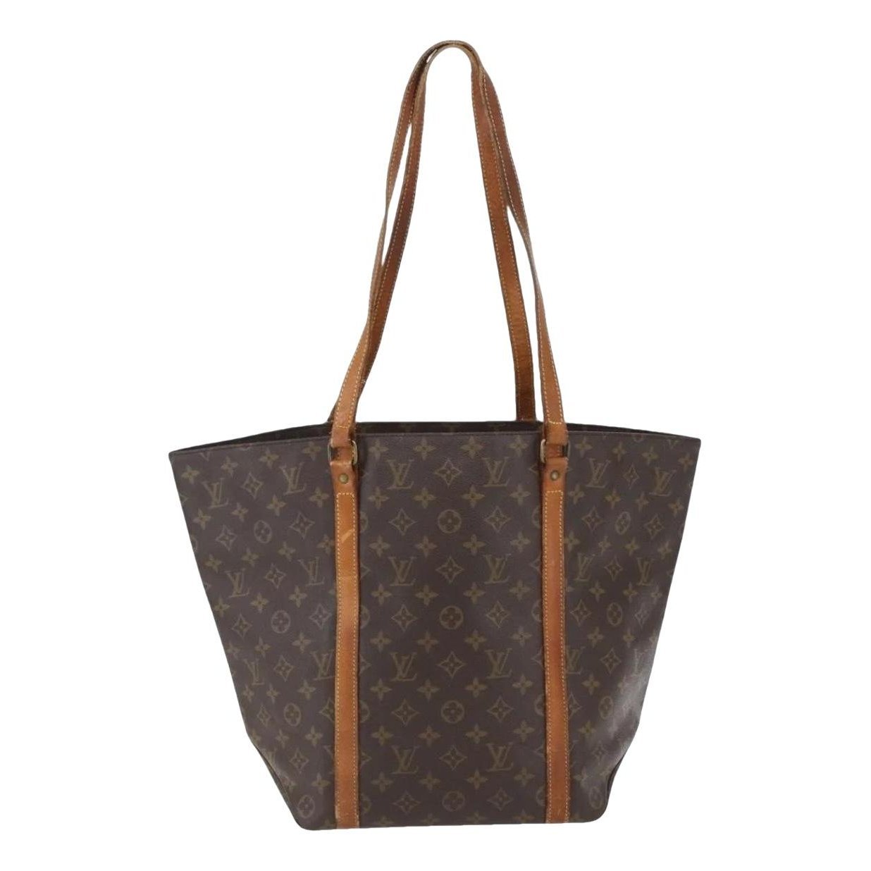 Leather tote