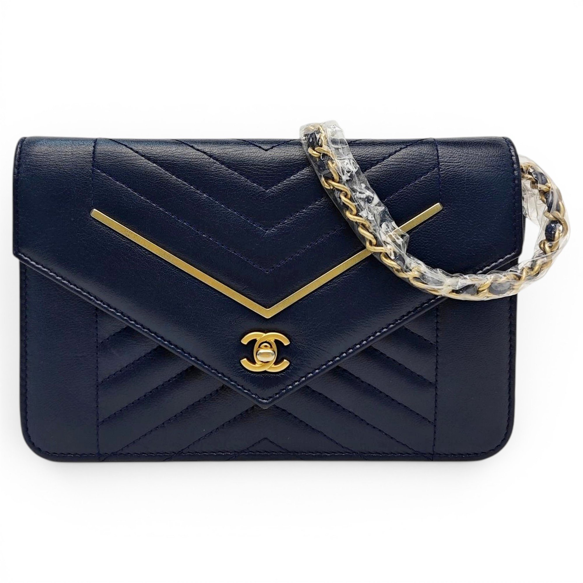 Wallet On Chain Timeless/Classique leather handbag