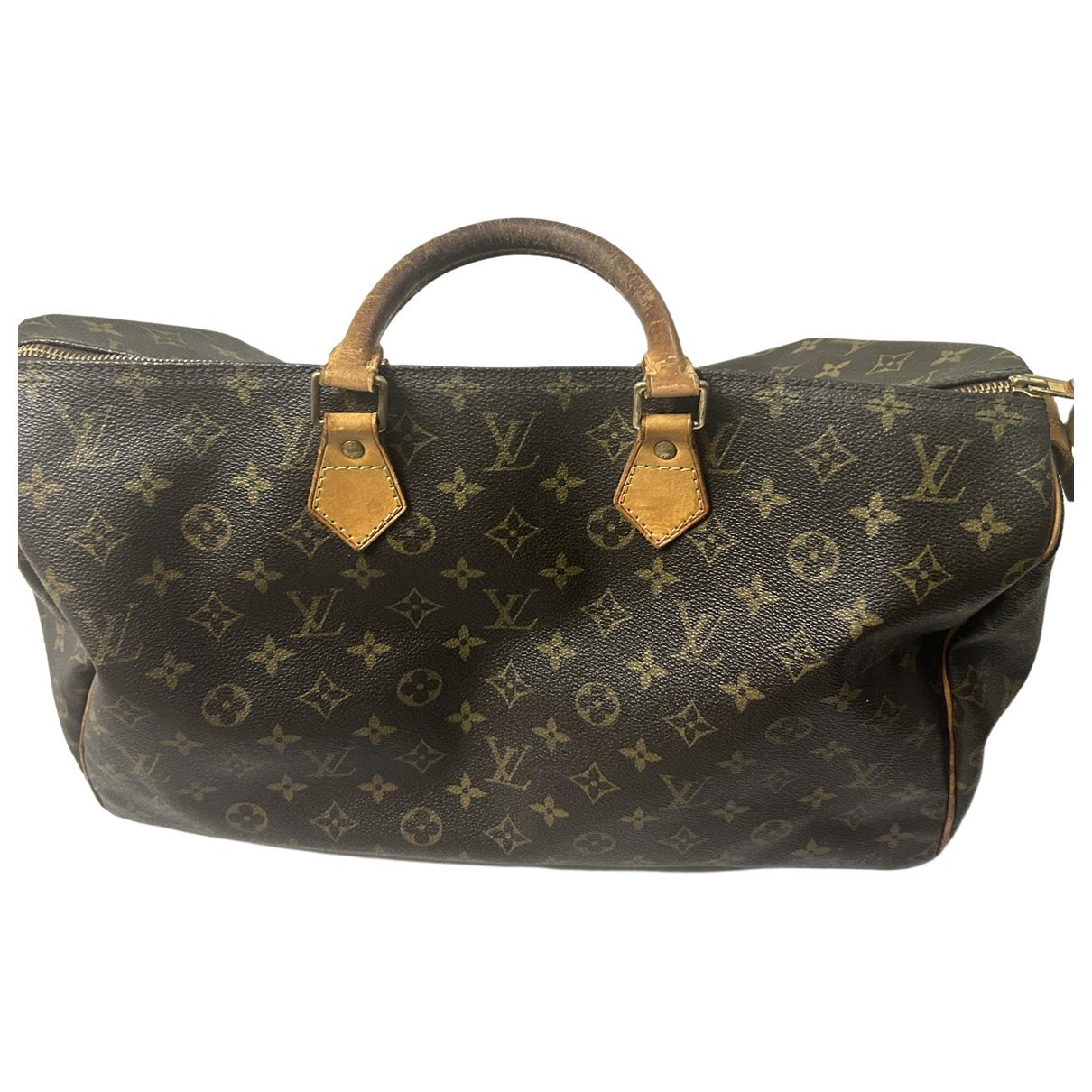 Speedy leather handbag