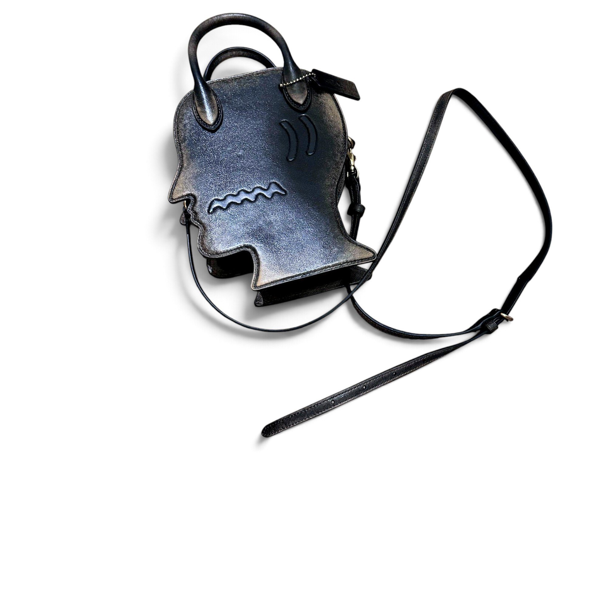Leather crossbody bag