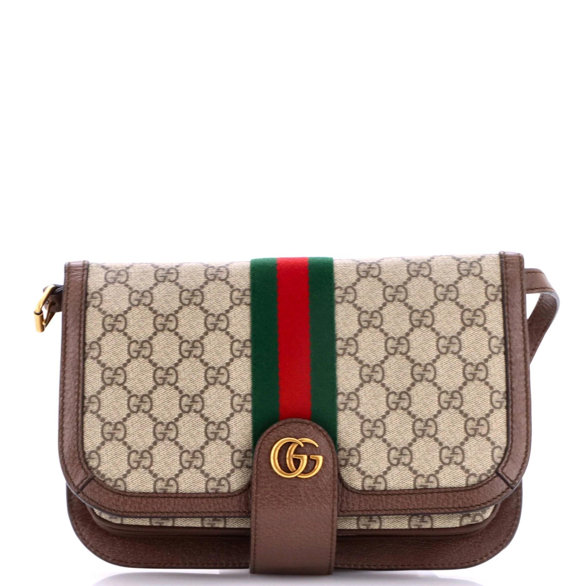 Ophidia Compartment Messenger cloth handbag