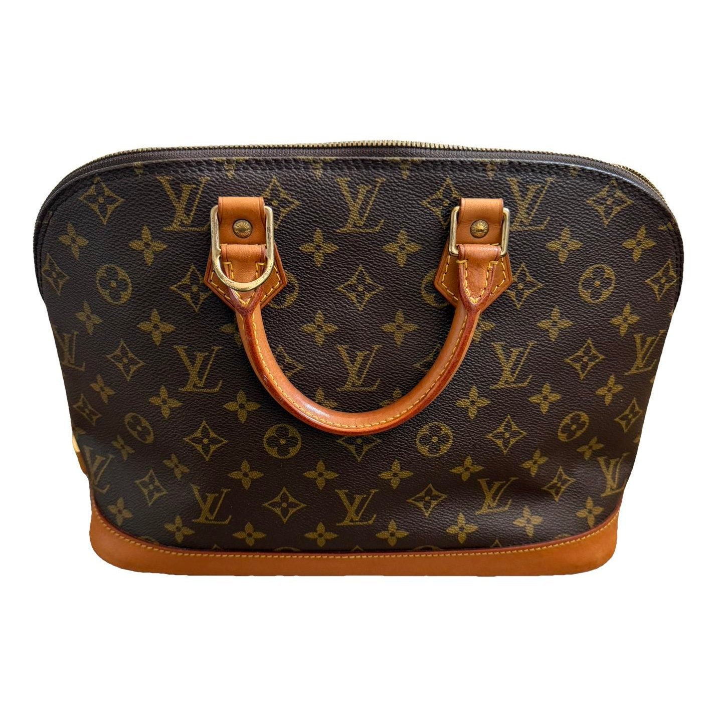 Alma leather handbag