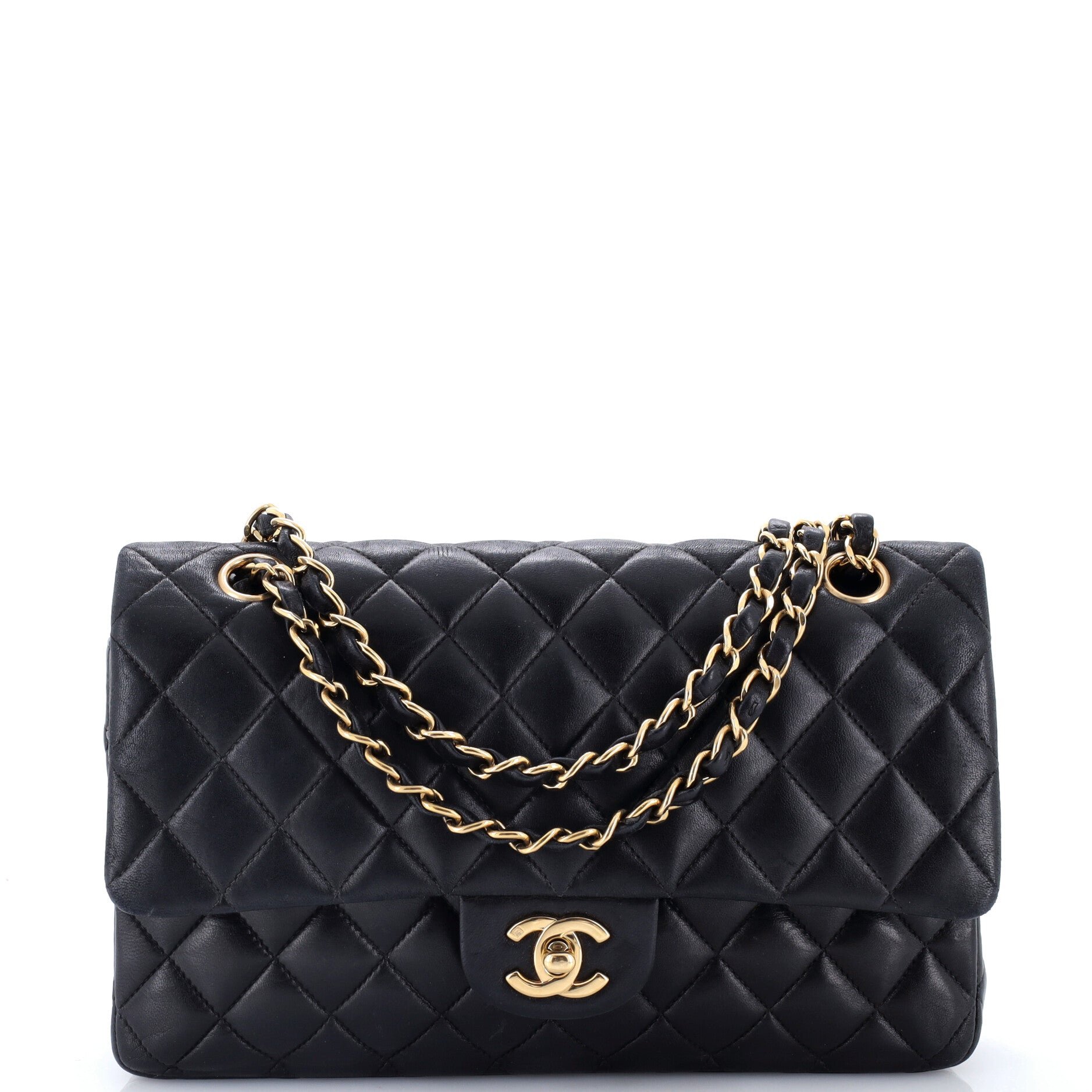 Classic Double Flap Bag Quilted Lambskin Medium