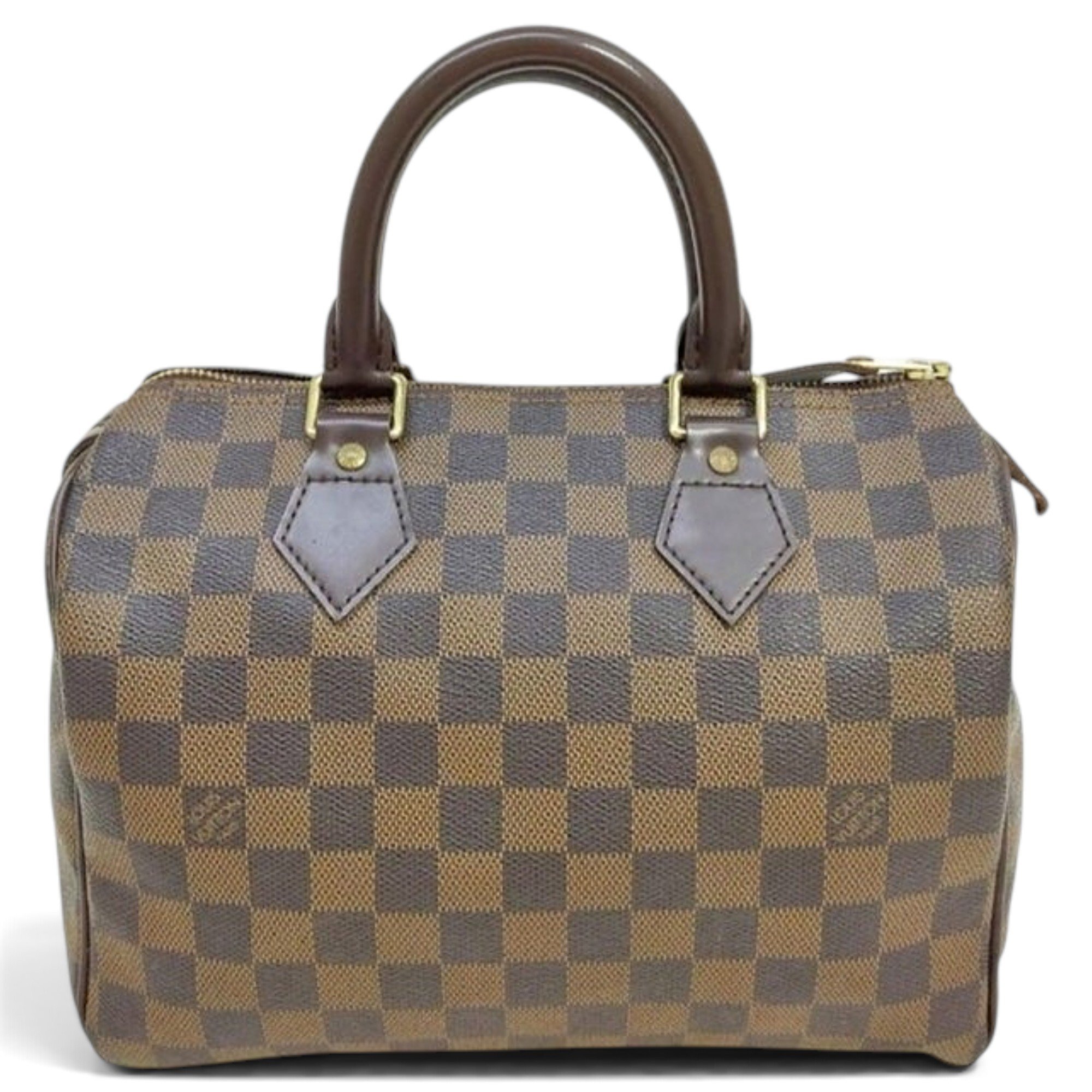 Speedy leather handbag