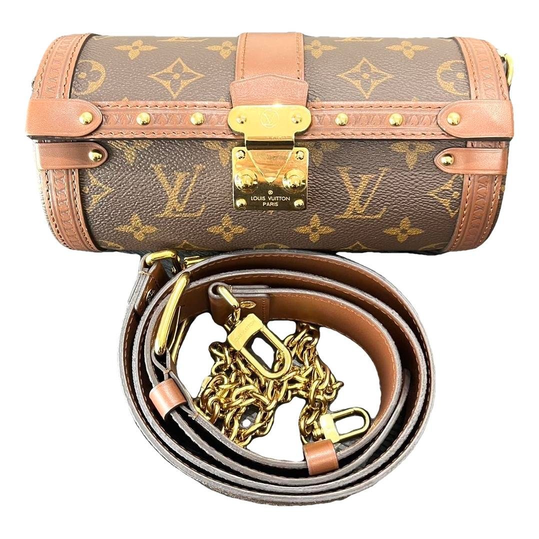 Papillon Trunk leather handbag