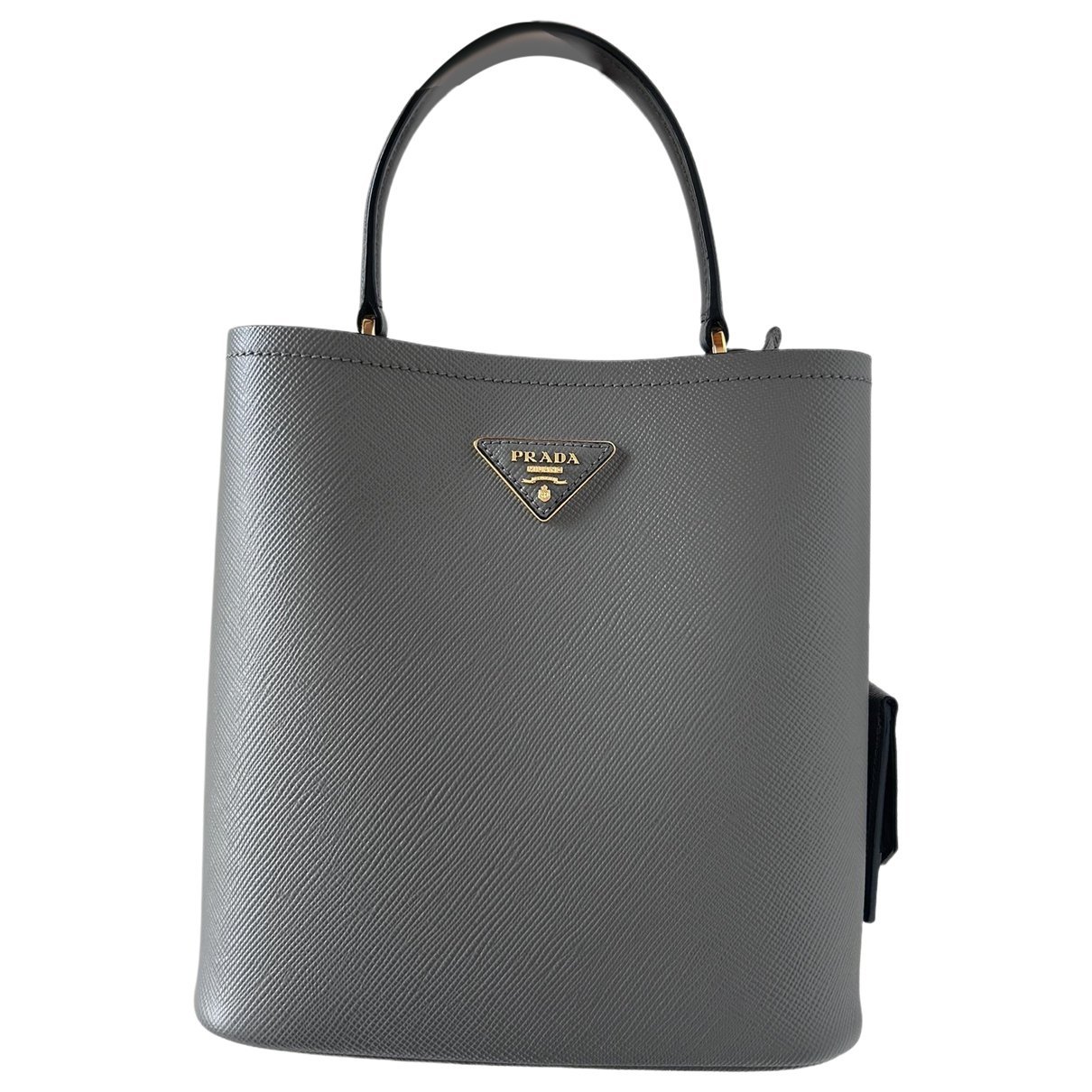 Panier leather handbag