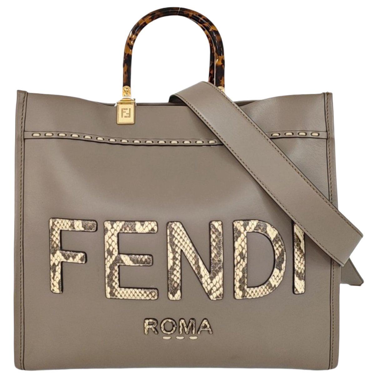 Sunshine leather handbag