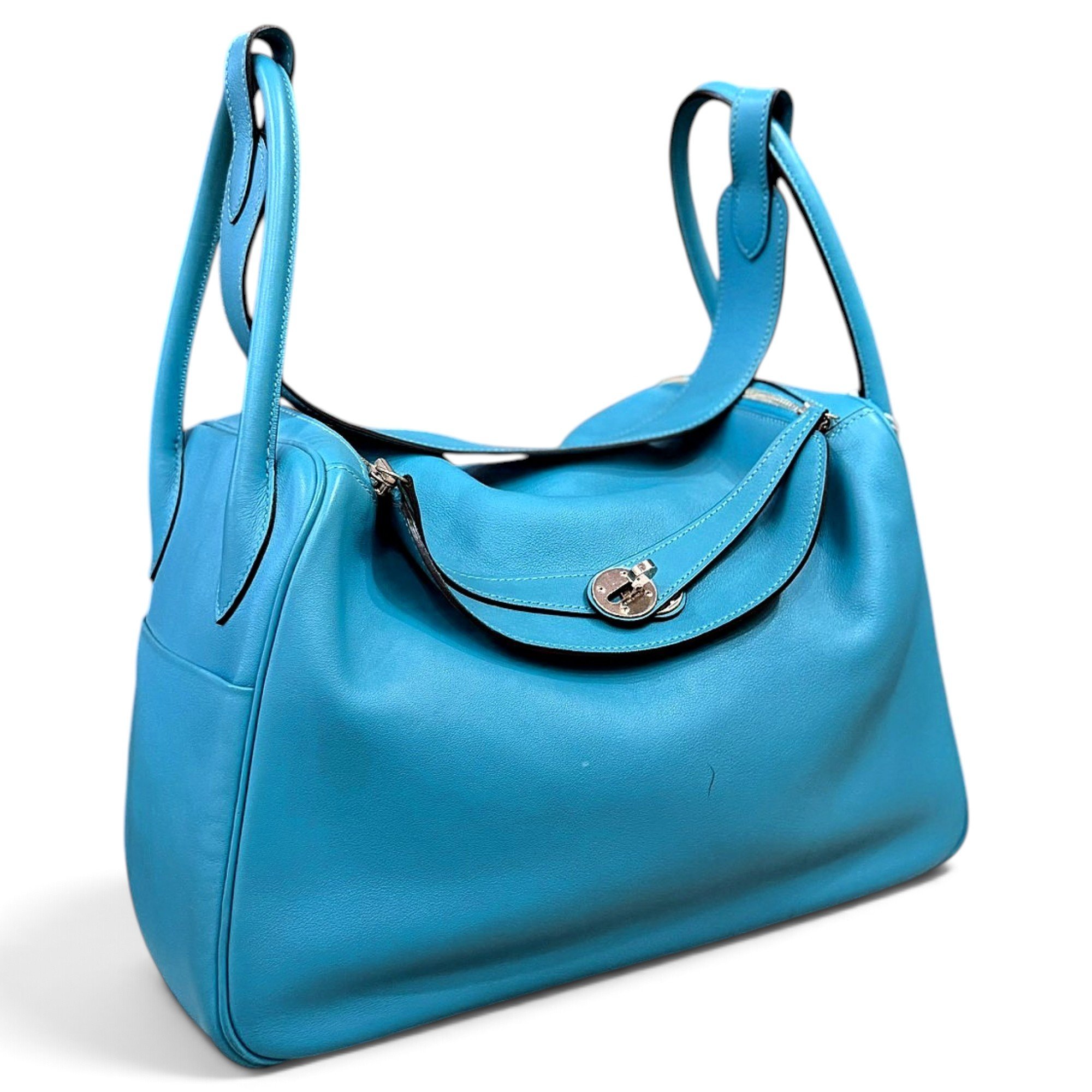 Lindy leather handbag