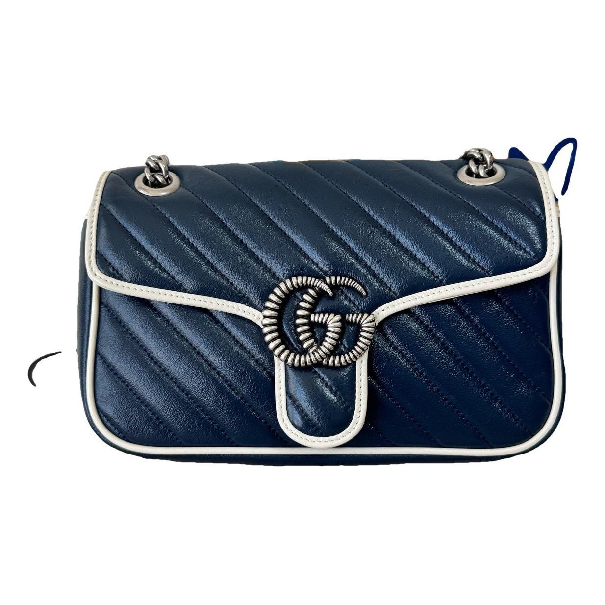 GG Marmont Flap leather handbag