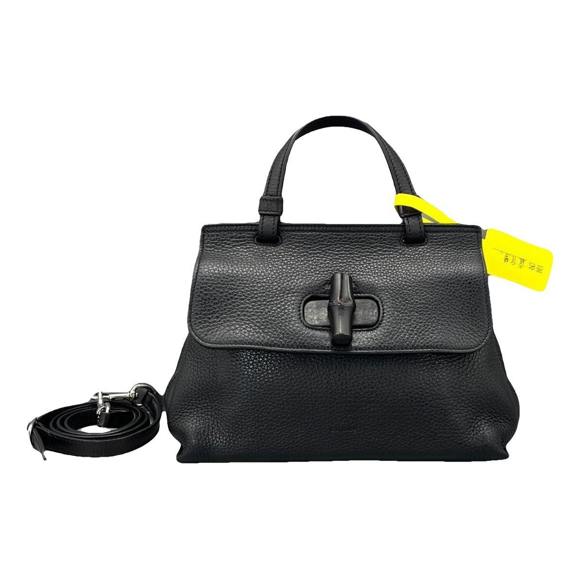 Bamboo Daily Top Handle leather handbag