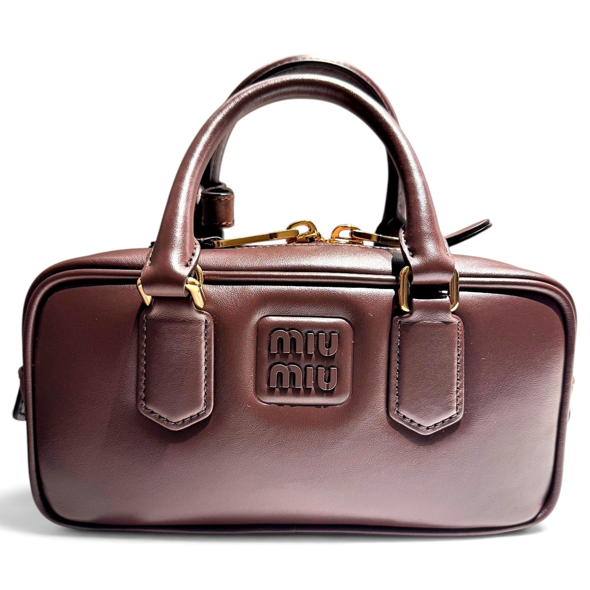 Arcadie leather handbag