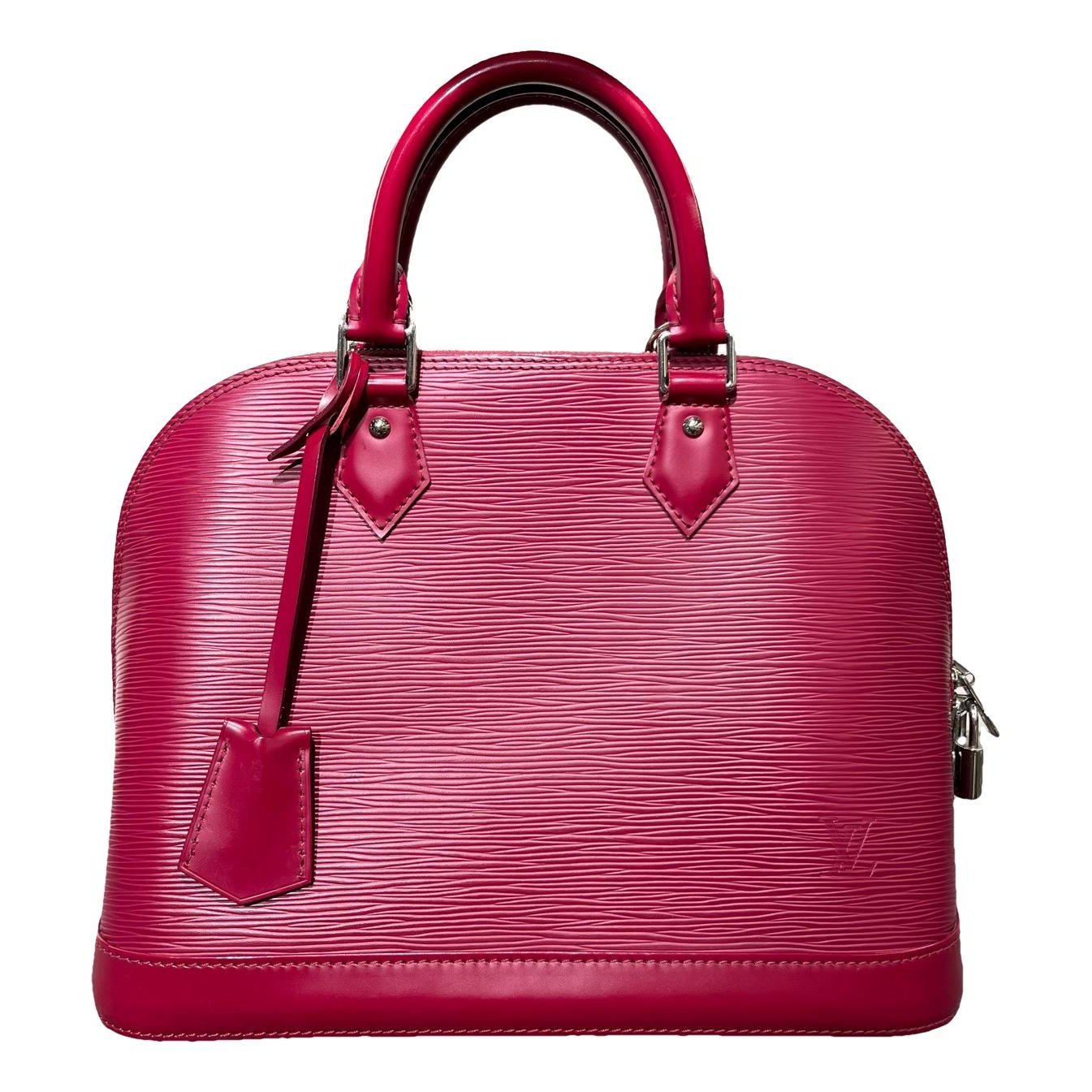 Alma leather handbag