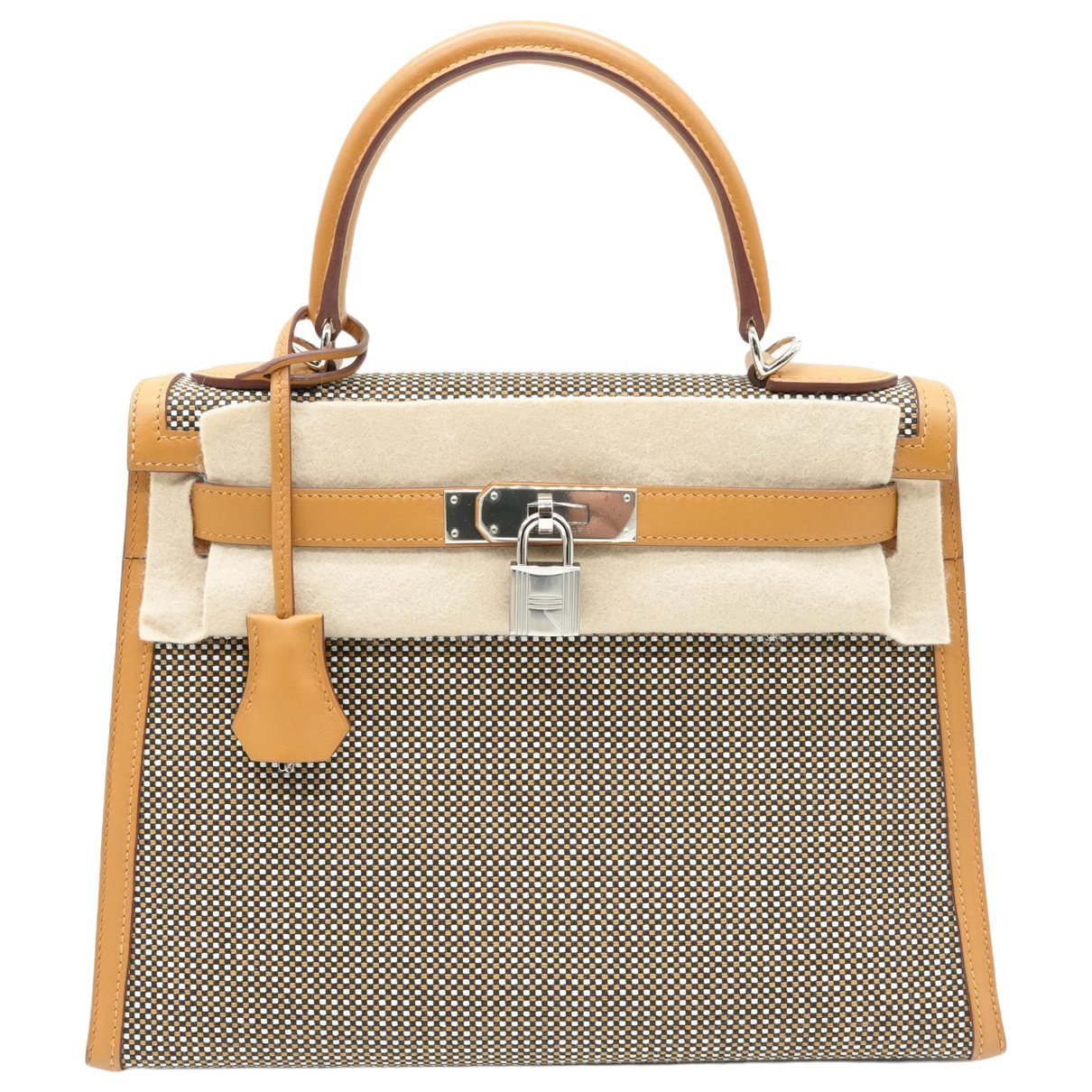 Kelly 28 leather handbag