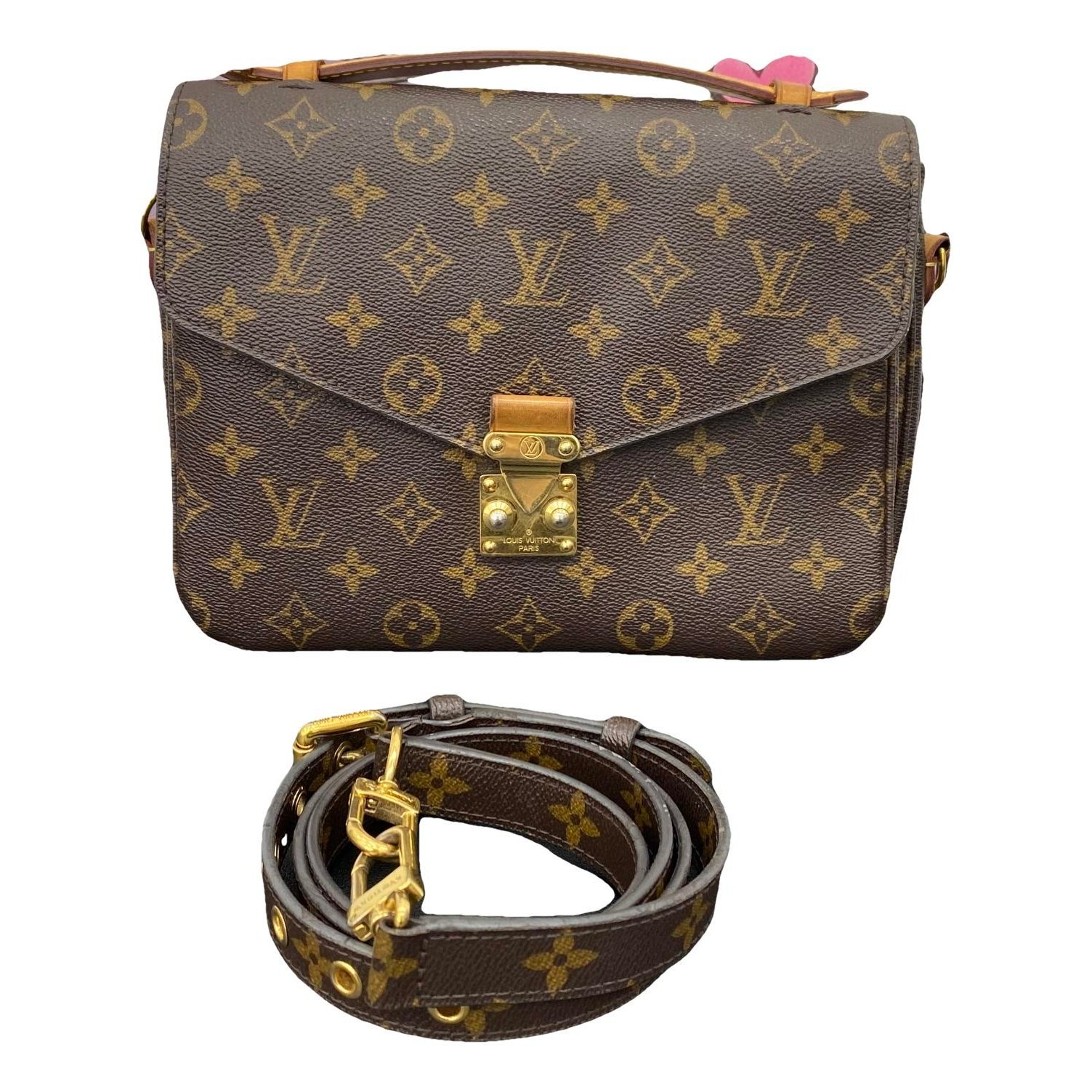 Metis leather crossbody bag