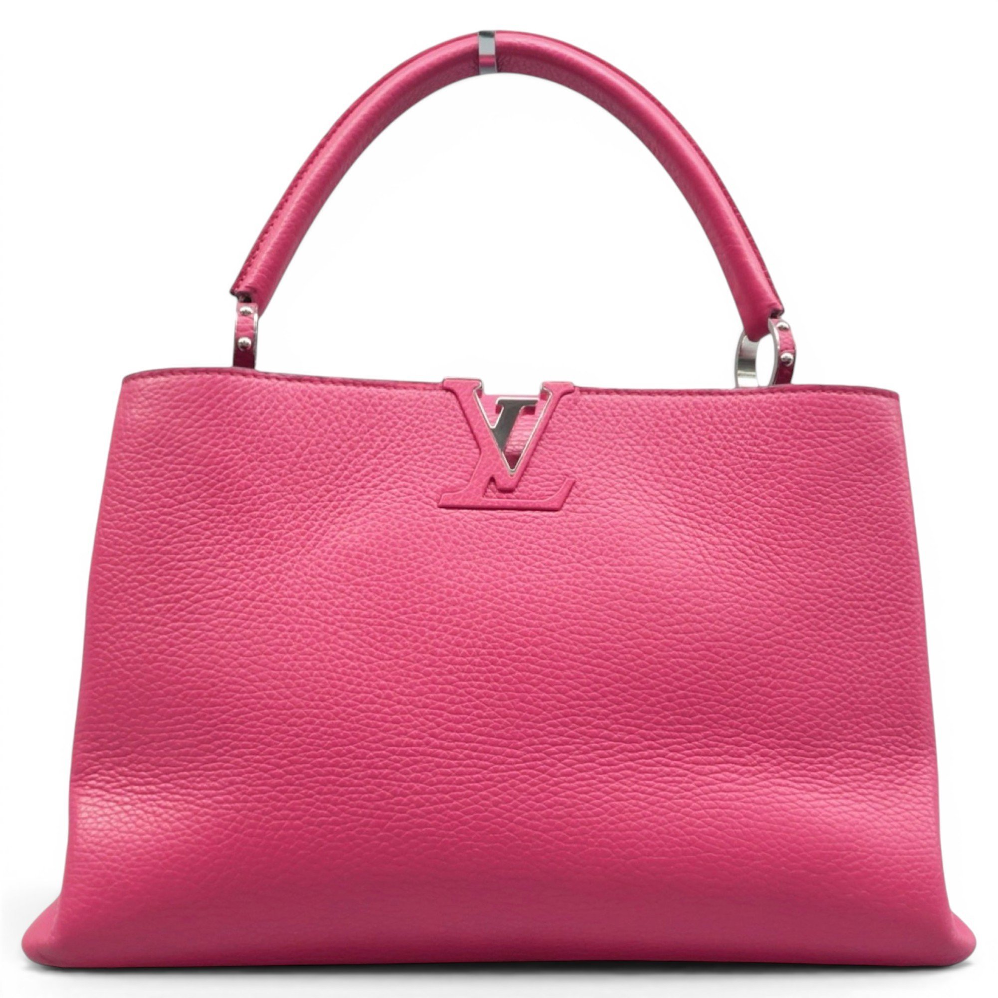 Capucines leather handbag