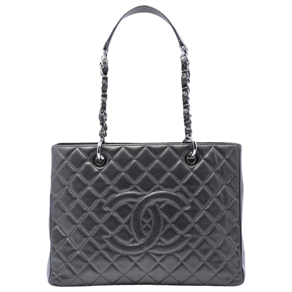 Grand shopping leather tote