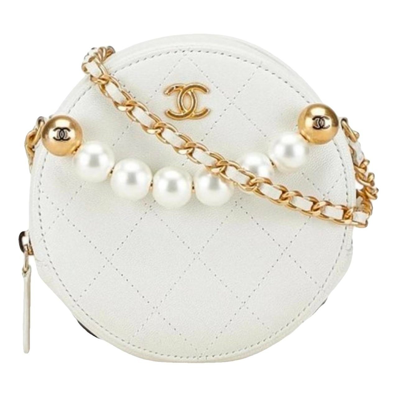Vanity leather bag