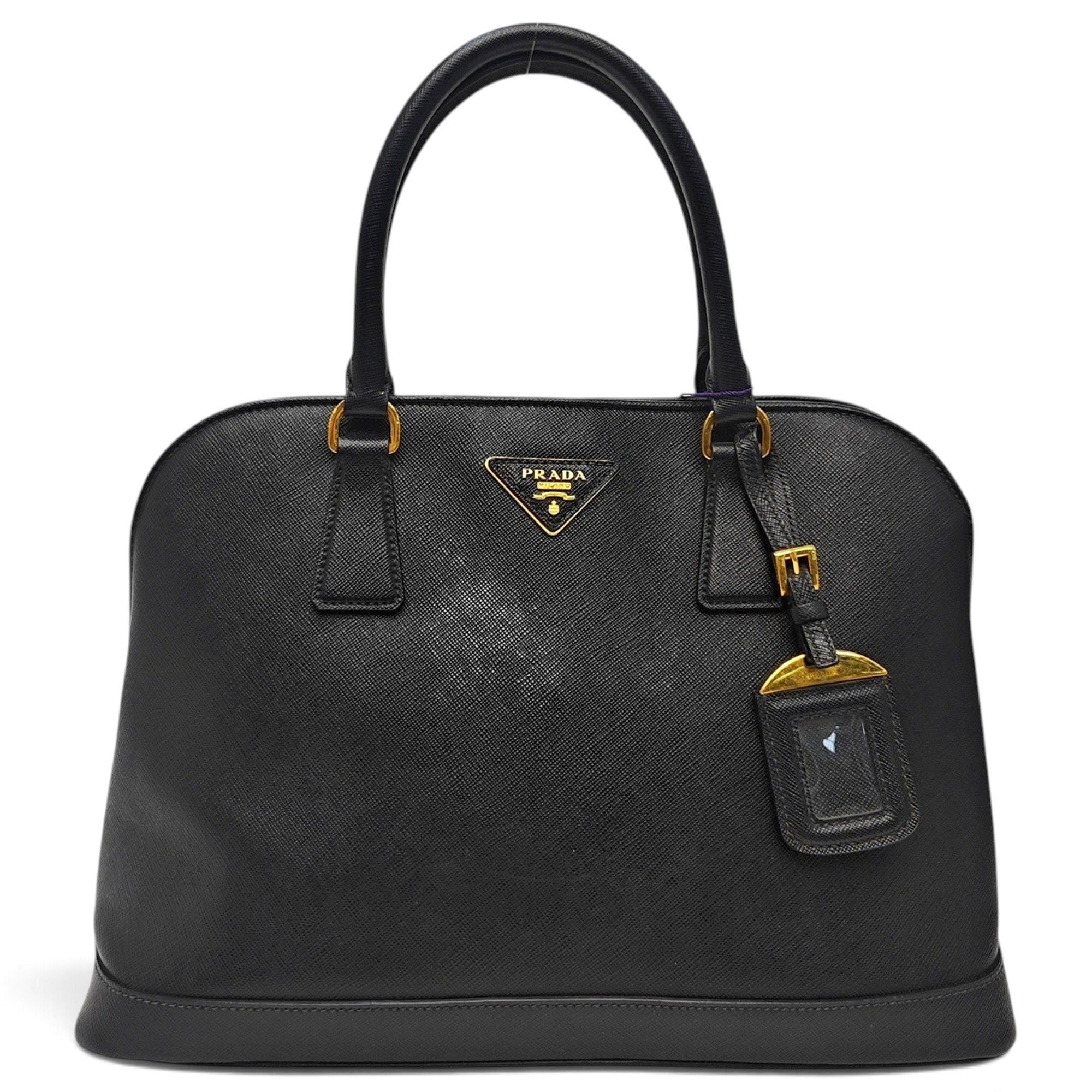 Promenade leather handbag