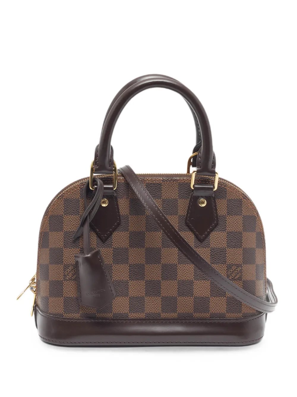 BB Alma Damier Ébène tote bag