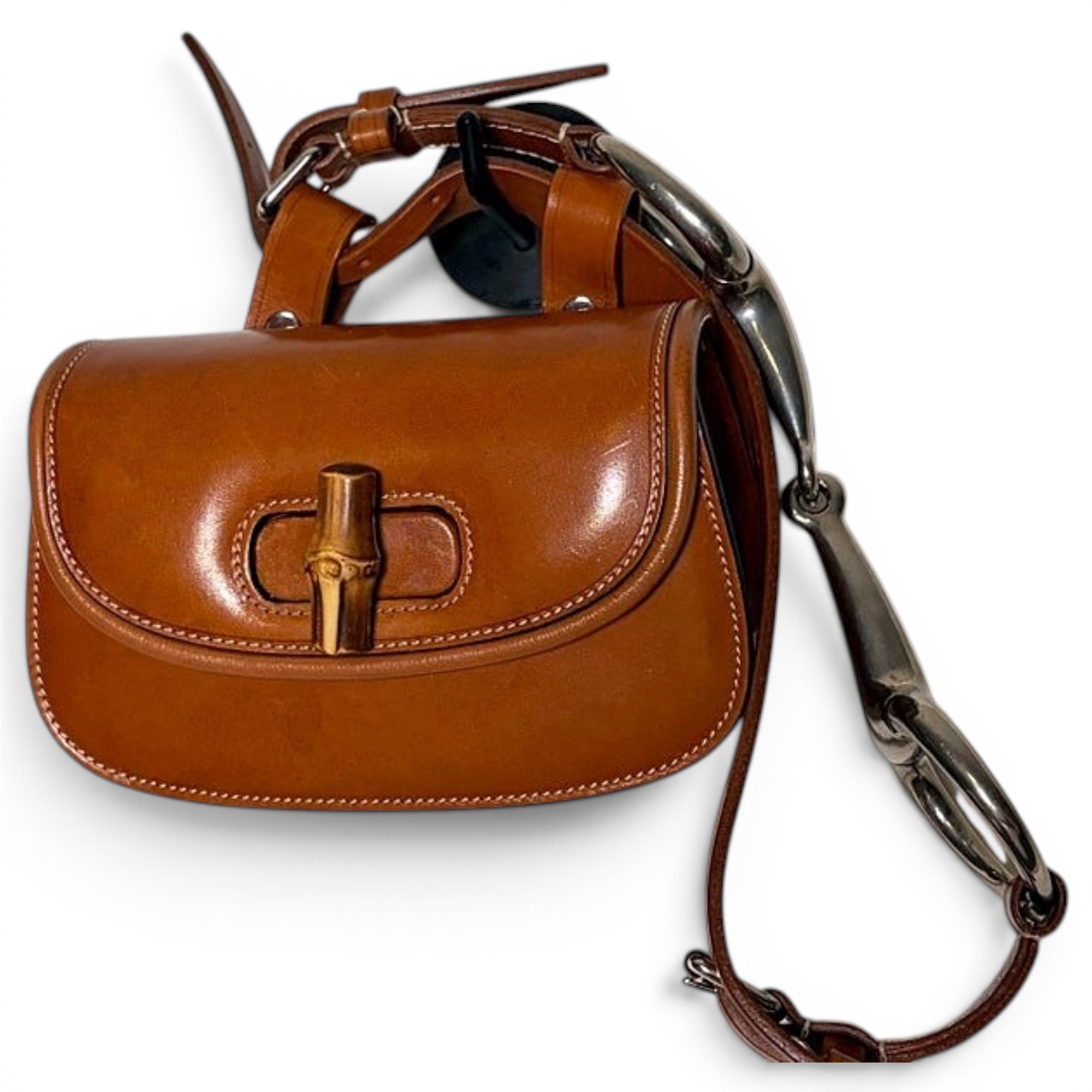 Leather mini bag