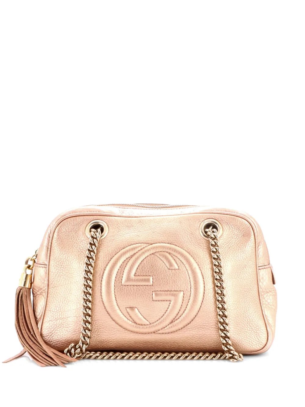 Soho Chain Zip Leather Small shoulder bag