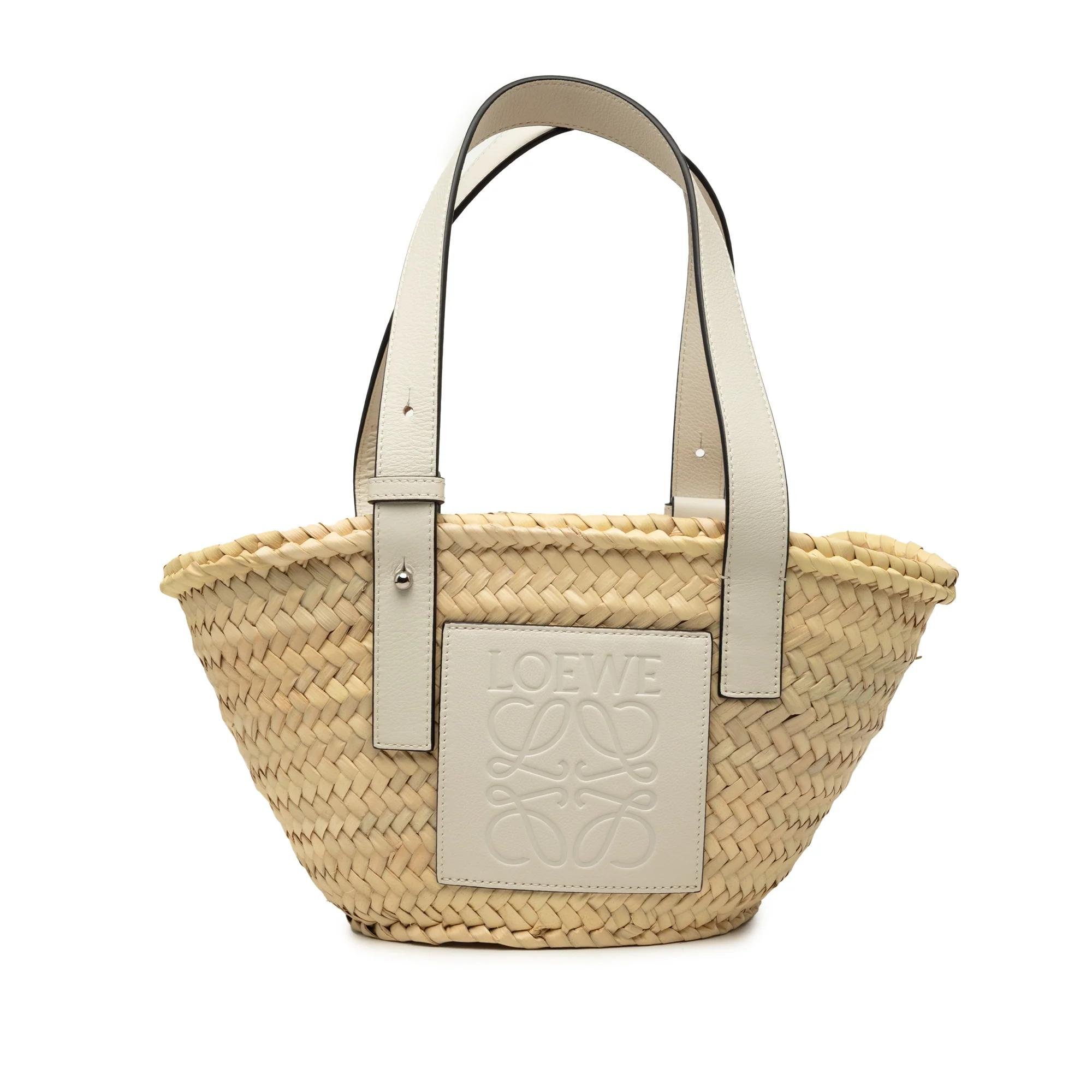 Anagram leather tote
