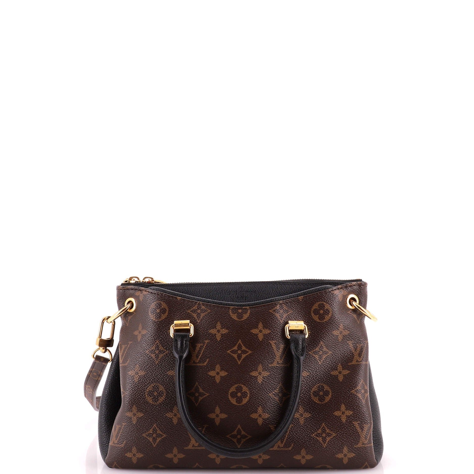 Pallas Tote Monogram Canvas with Leather BB