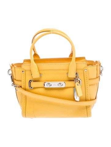 Leather Top Handle Bag