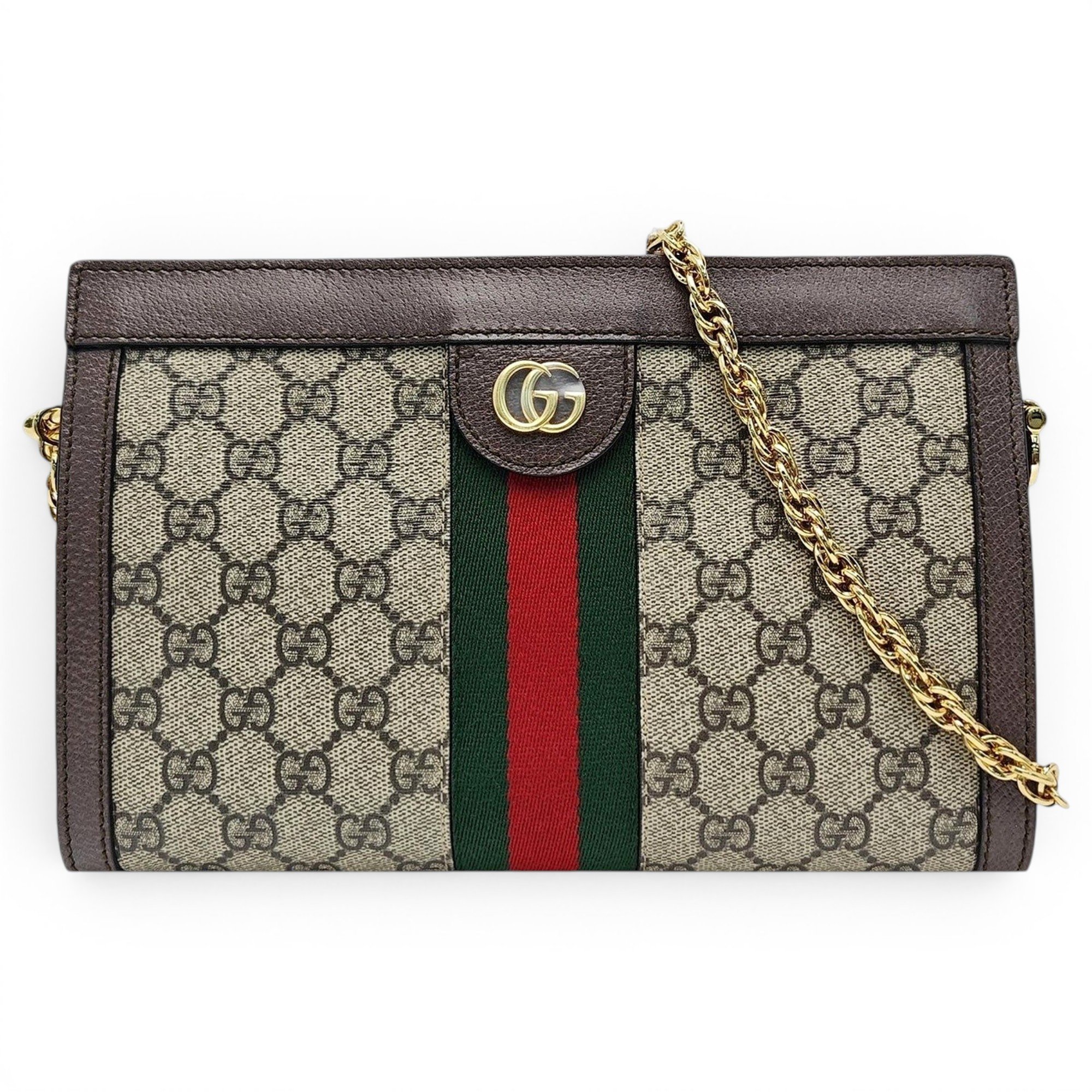 Ophidia leather handbag