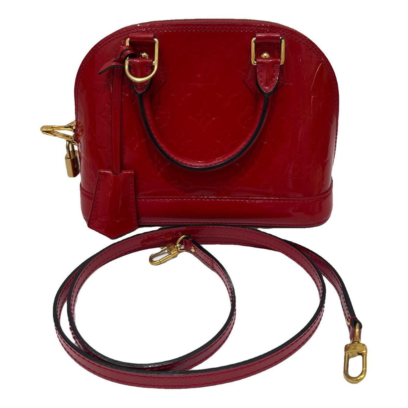 Alma BB patent leather handbag