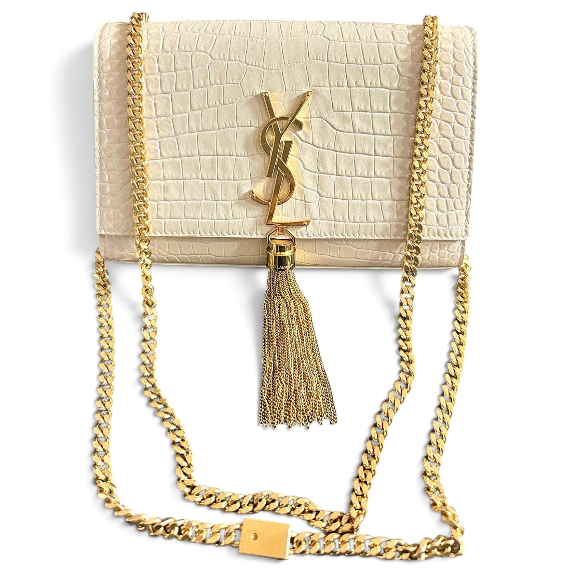 Pompom Kate leather crossbody bag
