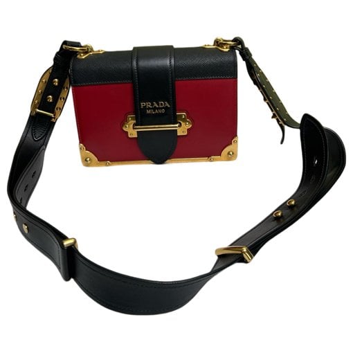 Cahier leather handbag