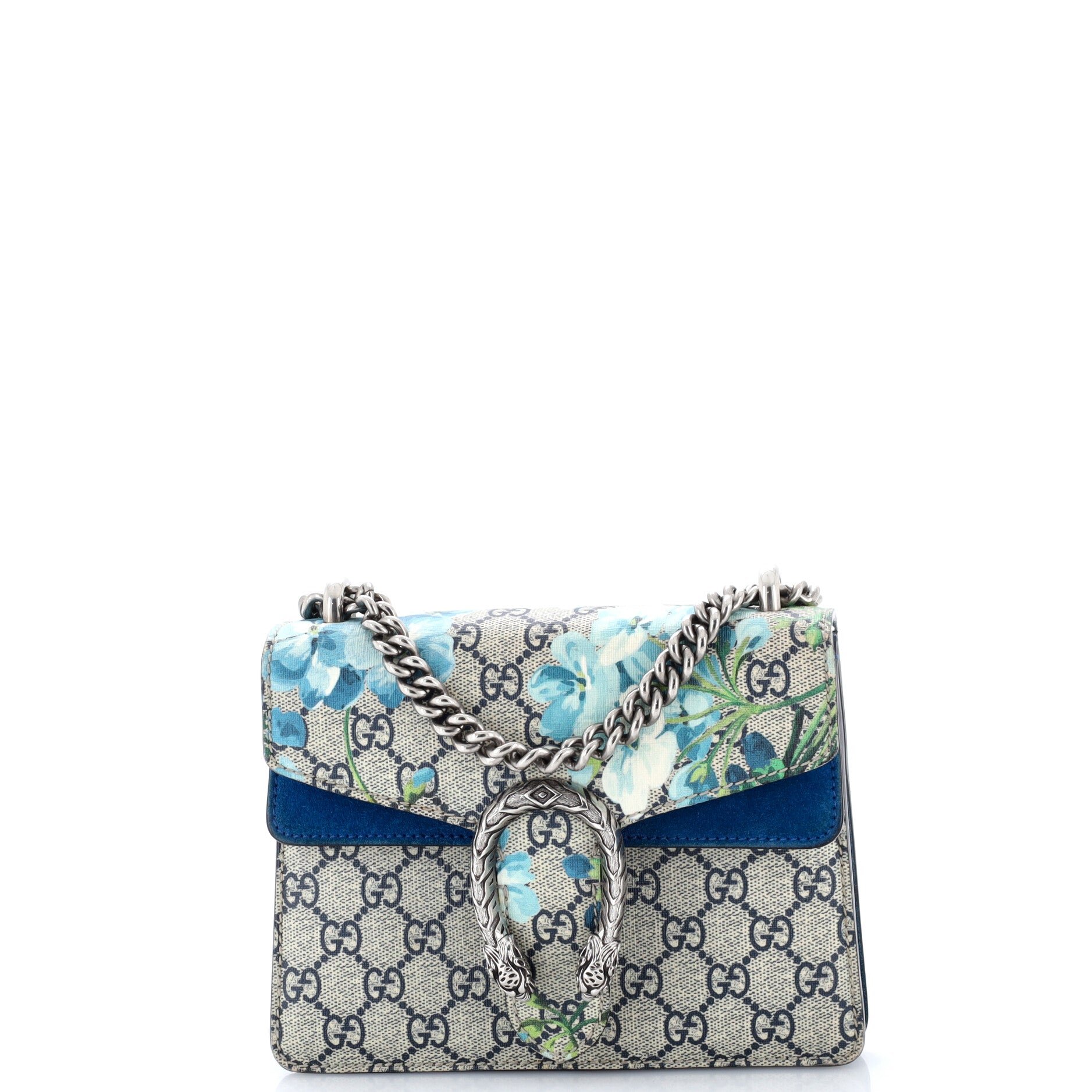 Dionysus Bag Blooms Print GG Coated Canvas Mini
