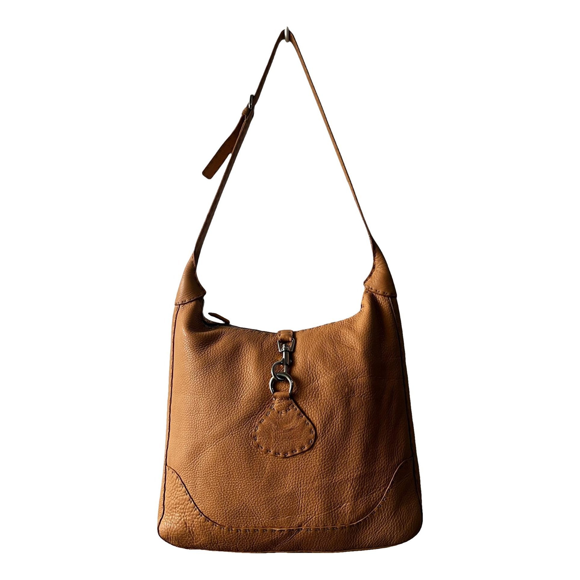 Leather handbag