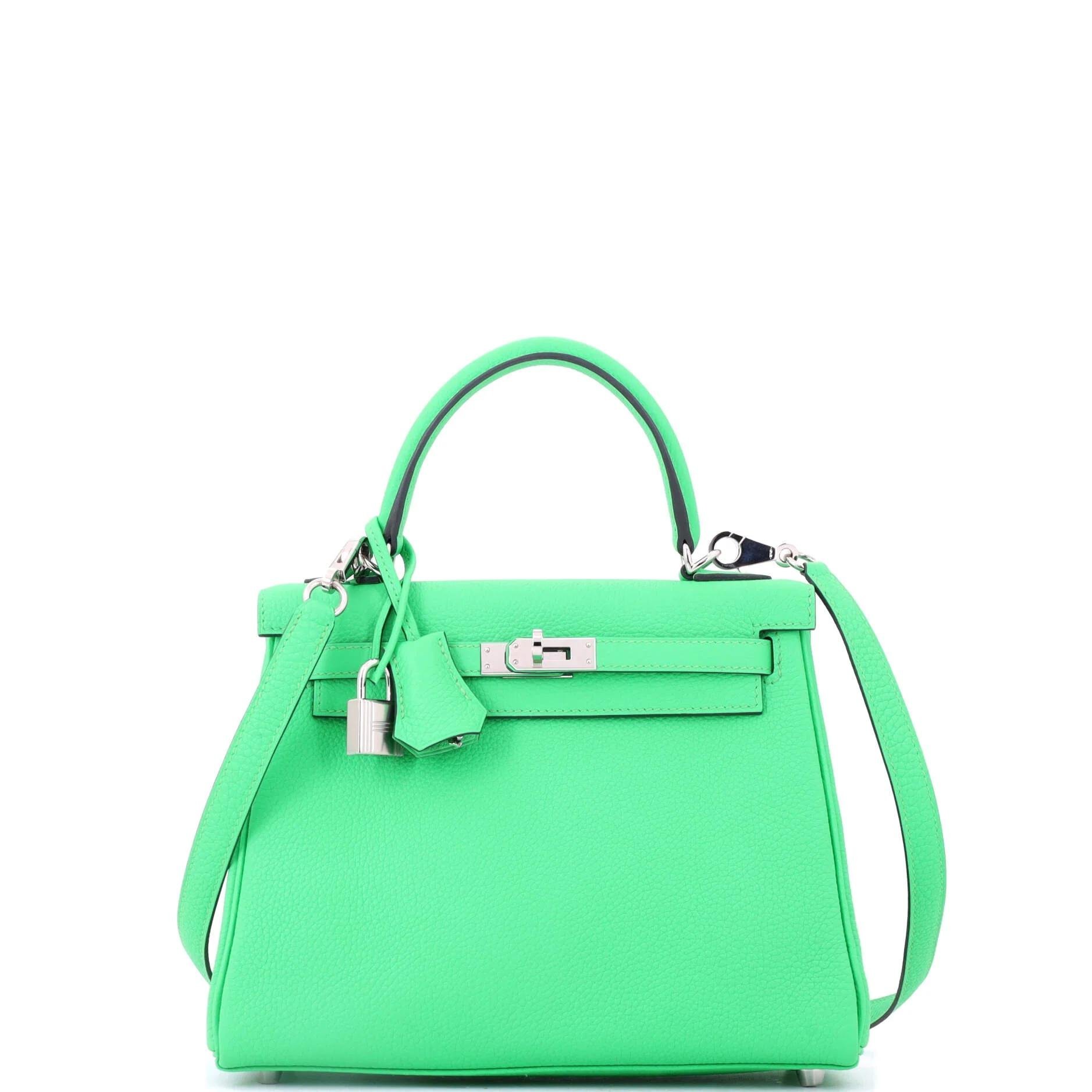 Kelly 25 leather handbag