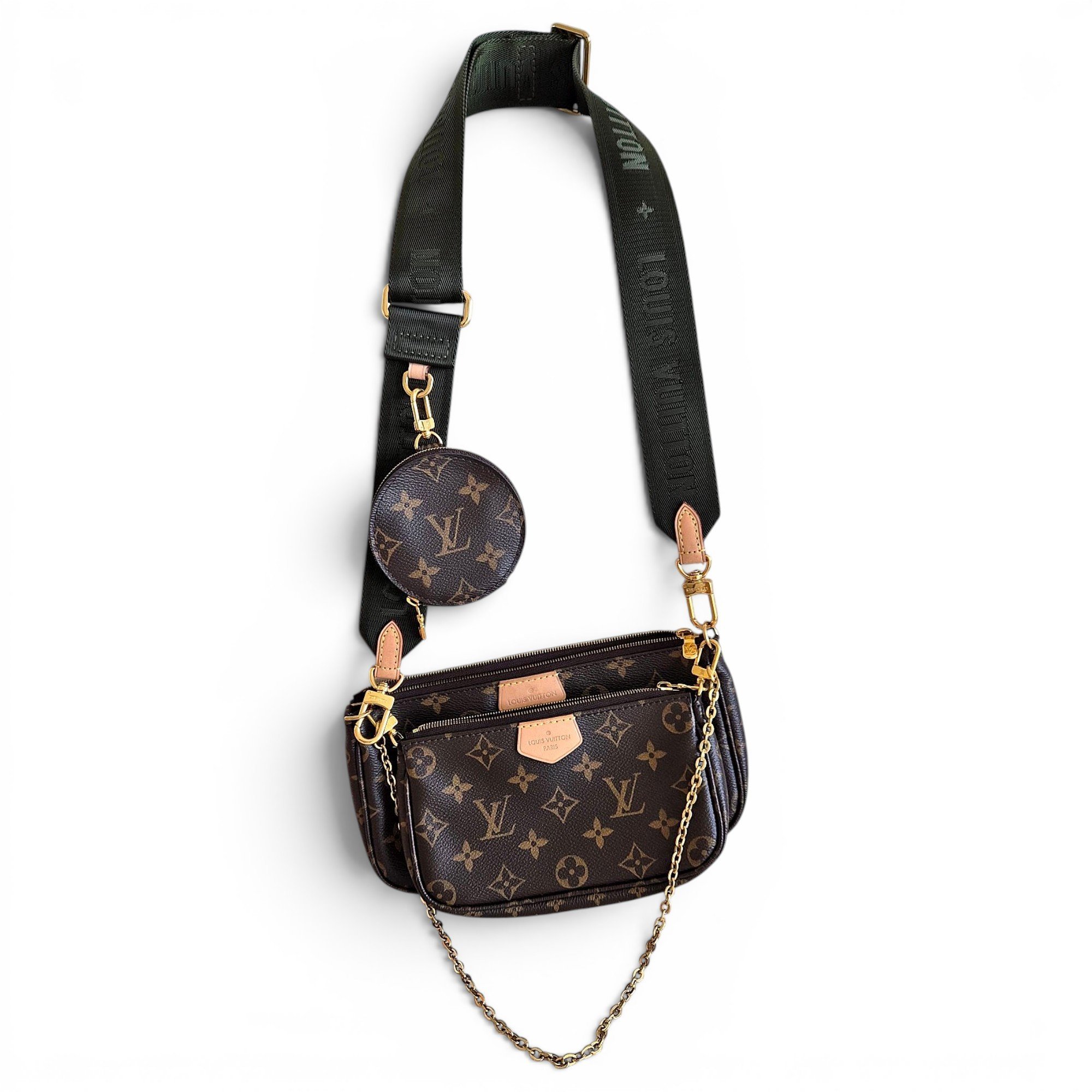 Multi Pochette Accessoires leather crossbody bag