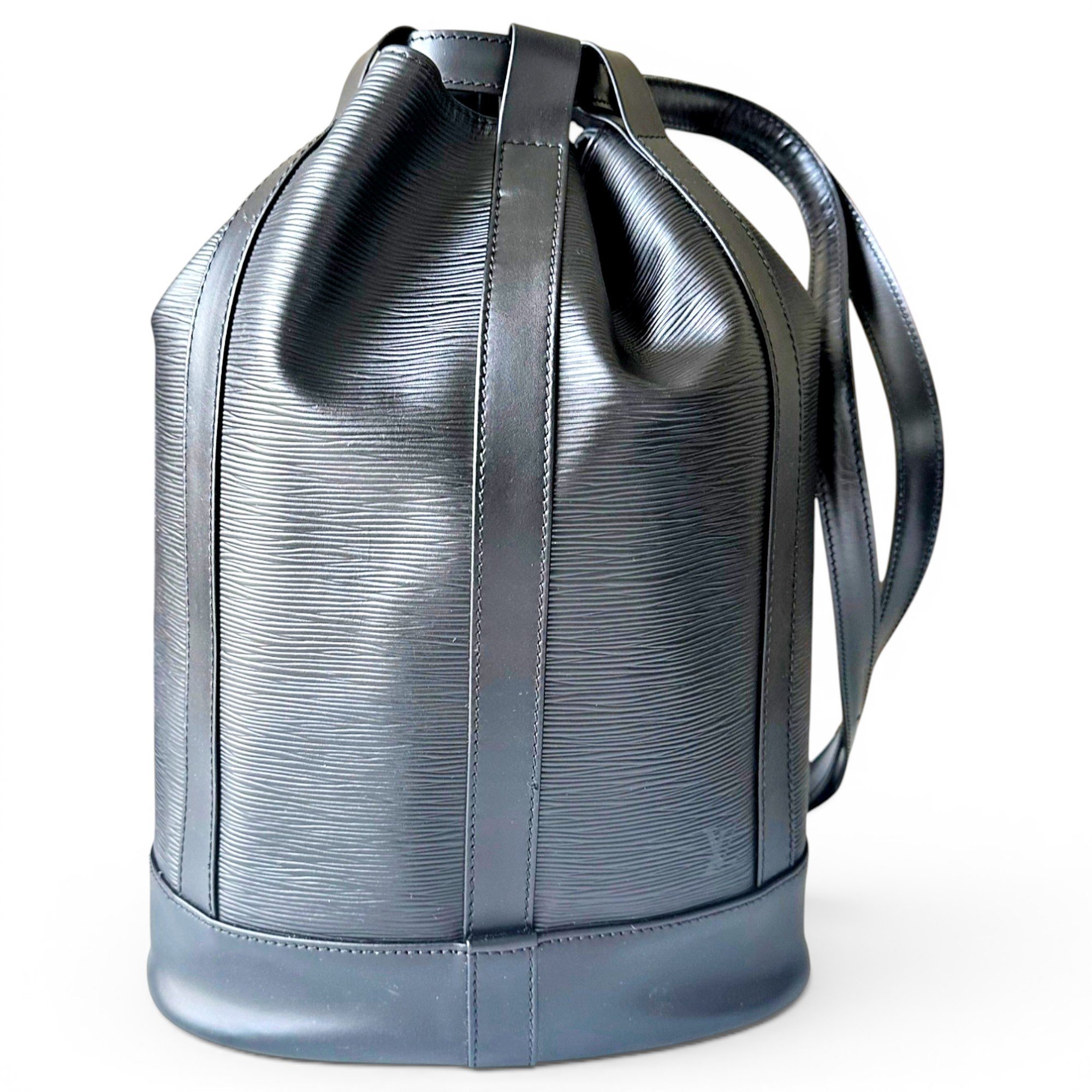 Randonnée leather backpack