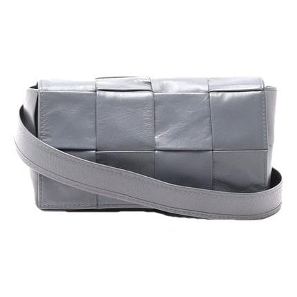 Cassette leather crossbody bag