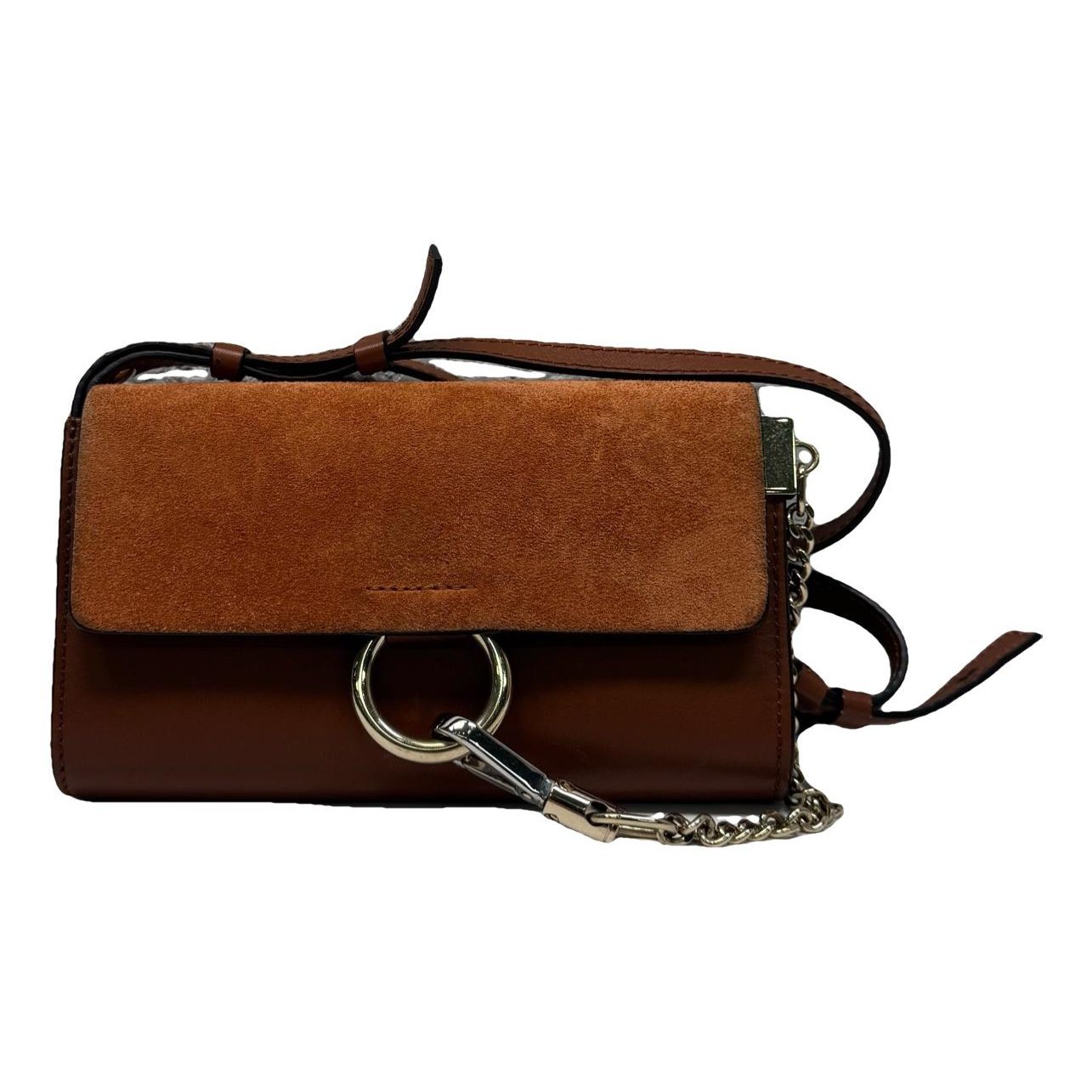 Faye leather crossbody bag
